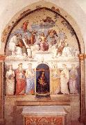 Trinity and Six Saints PERUGINO, Pietro